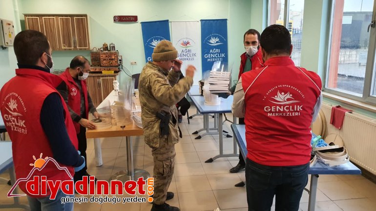 ağrı gençlik merkezi maske üretimi4