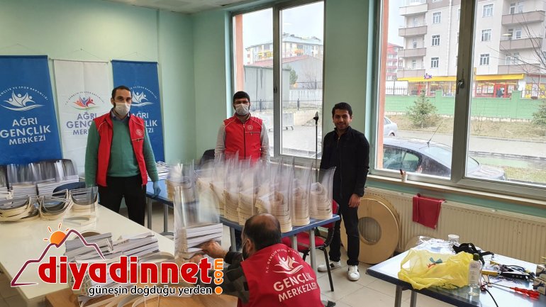 ağrı gençlik merkezi maske üretimi6