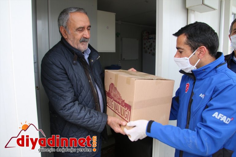 Grubunun bin aileye  yardımları Elazığ