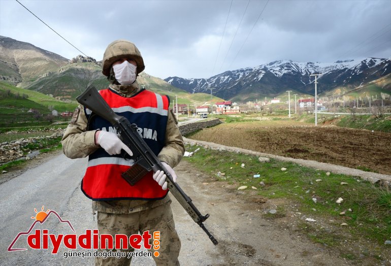 BİTLİS yerleşim - önlemleri Karantinaya yerlerinde sürüyor alınan güvenlik 2