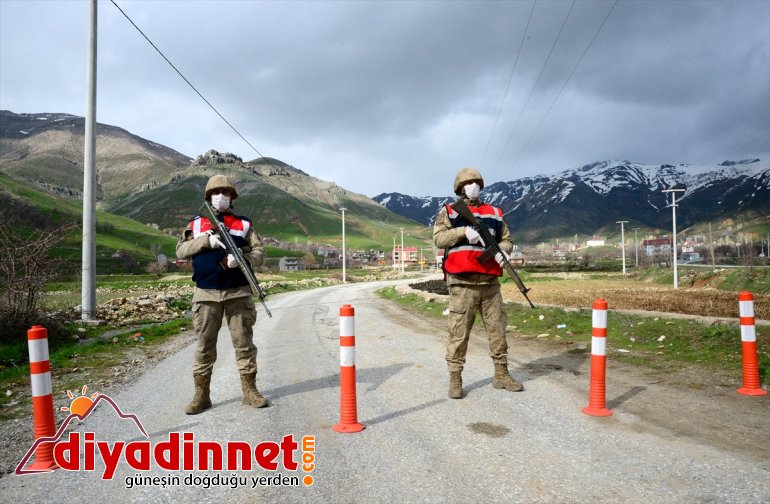 sürüyor önlemleri Karantinaya alınan güvenlik BİTLİS yerleşim yerlerinde - 6