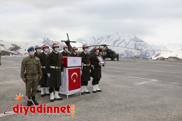 şehit tören Hakkari