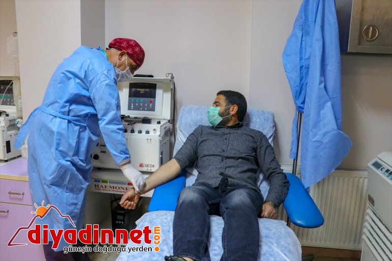 bağışçısı Koronavirüsü kişi 3 immün oldu plazma yenen 4