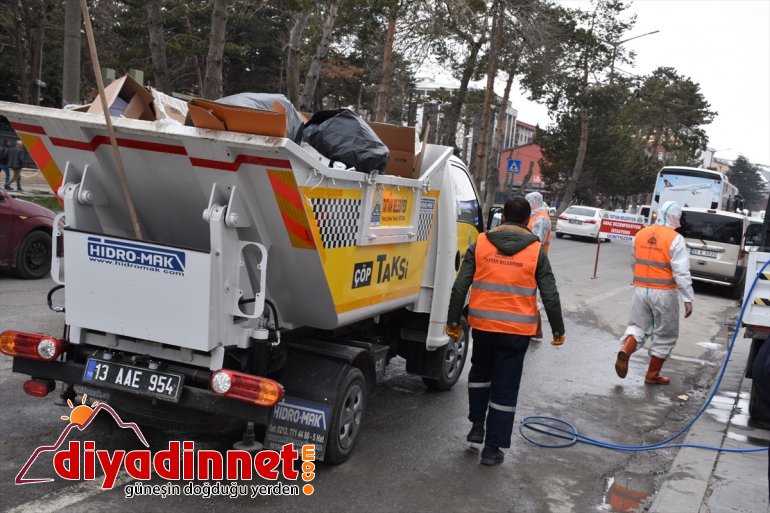 temizlik Tatvan çalışamaları Belediyesinden 2