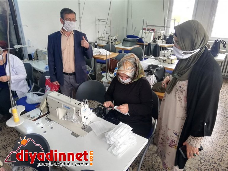 Keban'da 9 bin maske vatandaşlara ücretsiz dağıtılacak