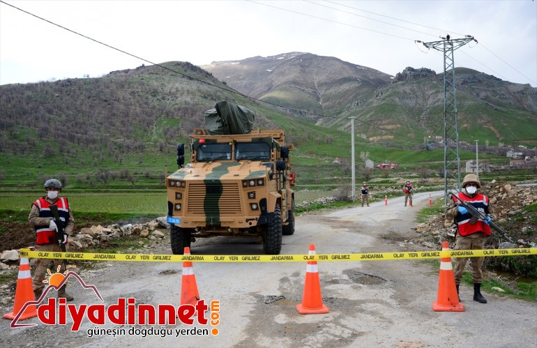 - yerleşim alınan sürüyor yerlerinde güvenlik önlemleri BİTLİS Karantinaya 5