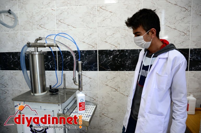 ton 6 BİTLİS üretimine dezenfektan günde Bitlis