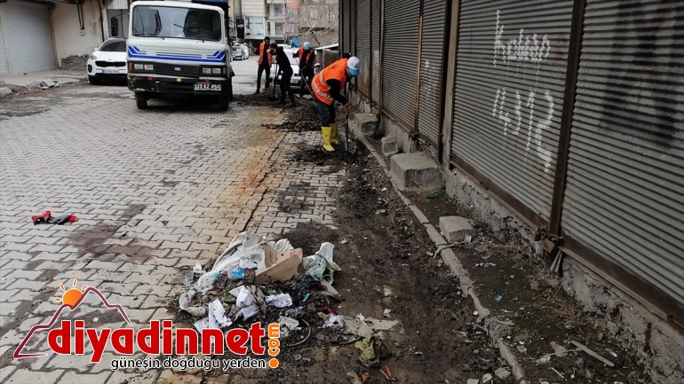 Tatvan çalışamaları temizlik Belediyesinden 5