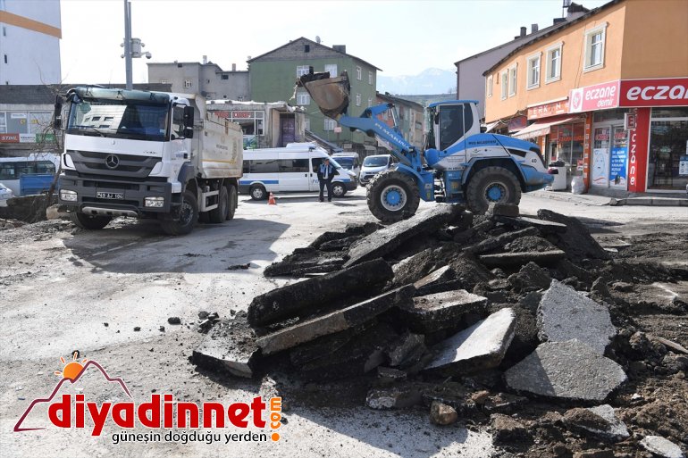 Muş'ta alt yapı çalışmaları