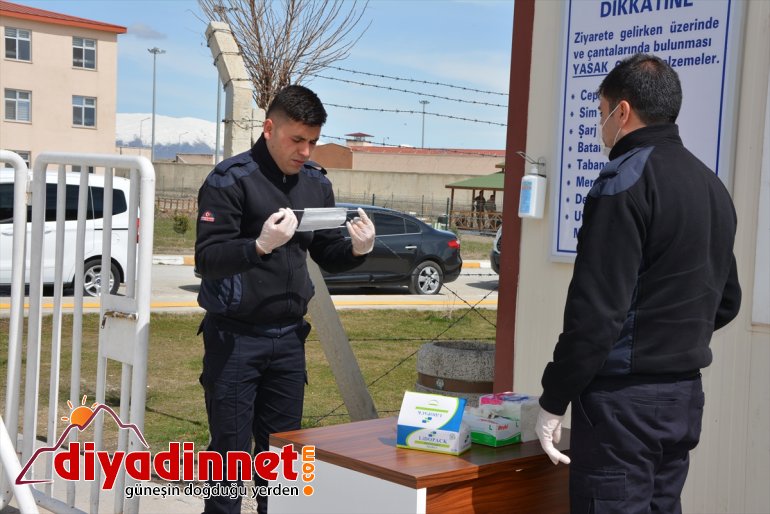 koronavirüs Cezaevinde AĞRI Patnos düzeyde en - üst tedbirleri 4