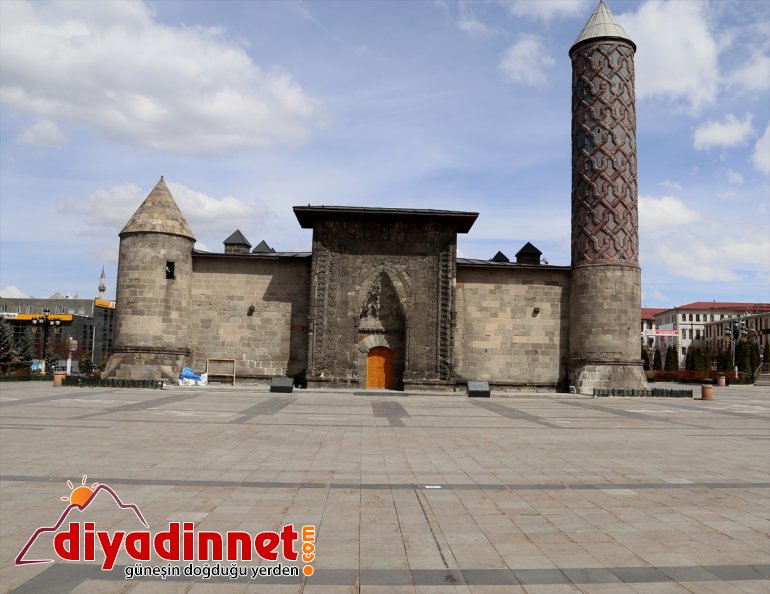 kaldı cadde sokaklar - başlamasıyla kısıtlamasının ve Sokağa boş ERZURUM çıkma 4