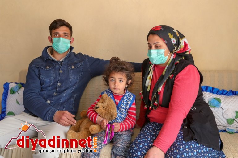 Kaymakam Aslan, minik Ezgi'nin ailesine sahip çıktı