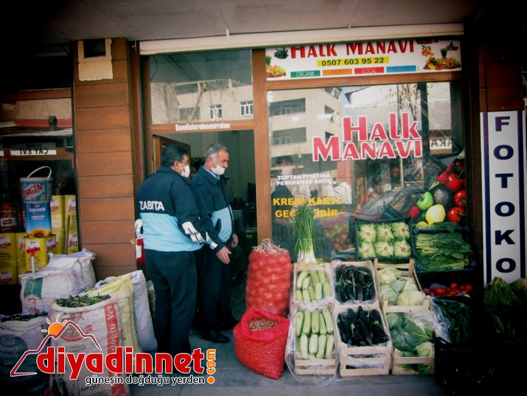 iş yerlerini denetledi zabıta, Bulanık