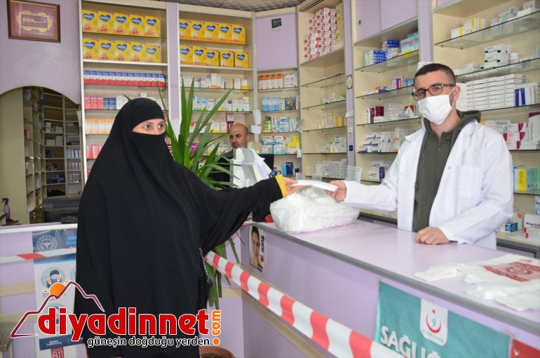 dağıtımına başladı maske Muş