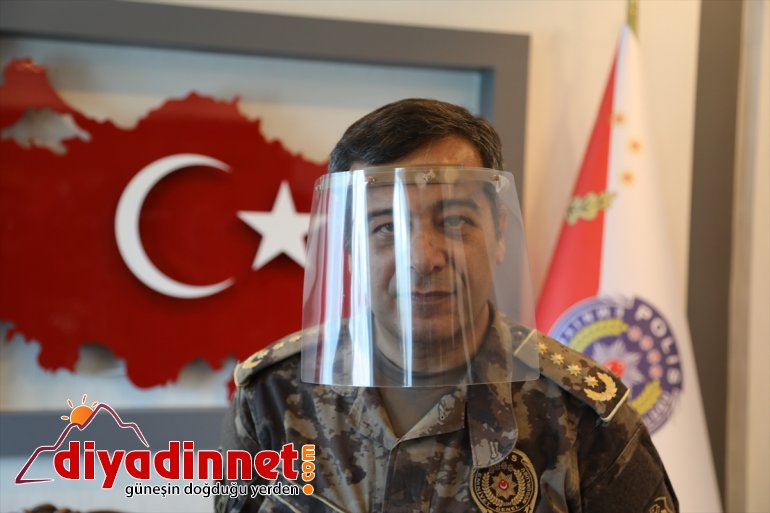 İl teslim Bingöl  edildi siper 300 Müdürlüğüne Emniyet maske koruyucu 2