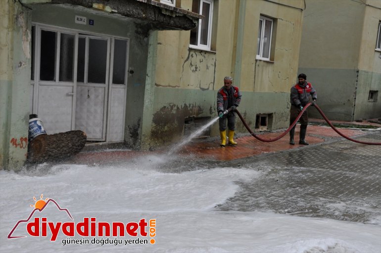 sokaklar ve cadde - dezenfekte Çukurca