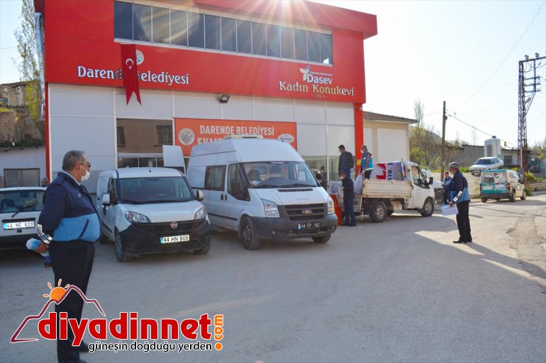 dağıtıldı ekmek ücretsiz bin 21 vatandaşlara Darende