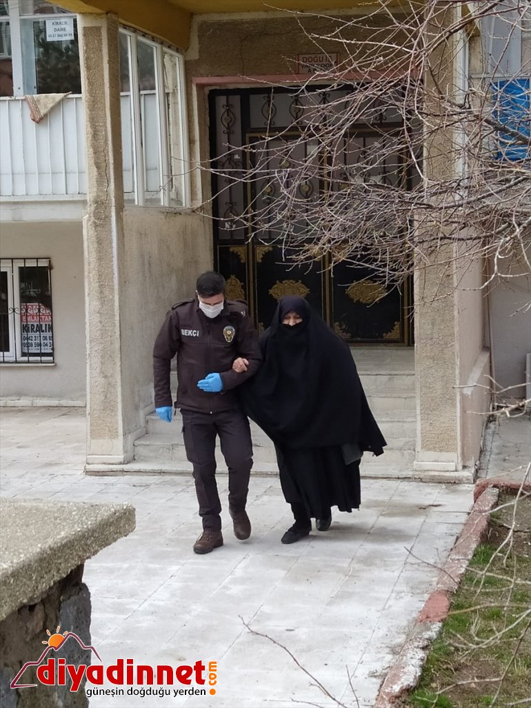 mesaisi polislerin Kovid-19 Erzurum