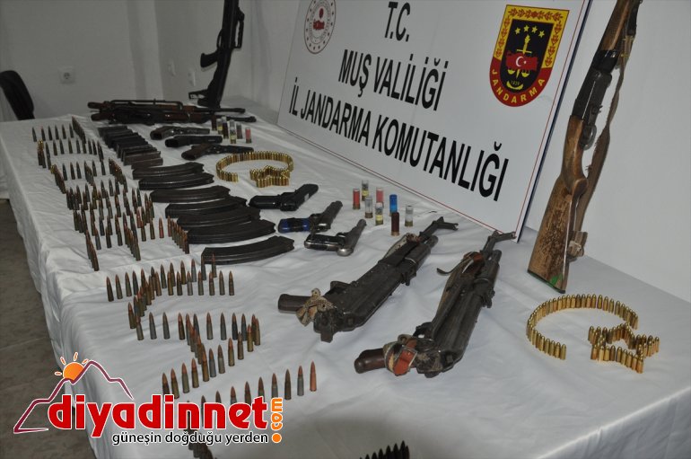 - geçirilen çağrısı fişeklerle MUŞ Evde kal Jandarmadan ele 2