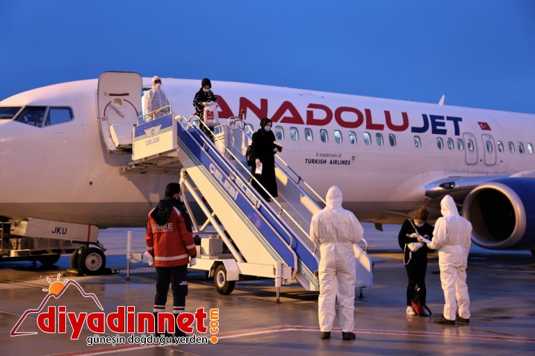 vatandaşı 189 Türk getirilen yerleştirildi yurda KKTC