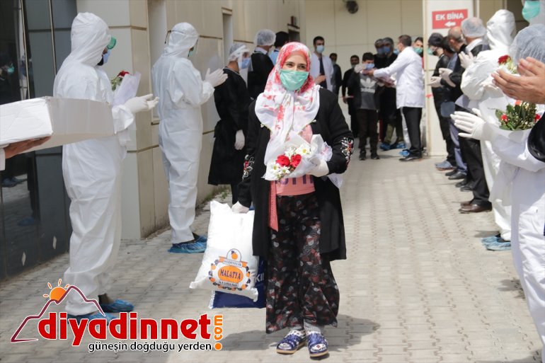 oldu Kovid-19 tedavisi aynı alkışlarla VAN aileden 10 Erciş
