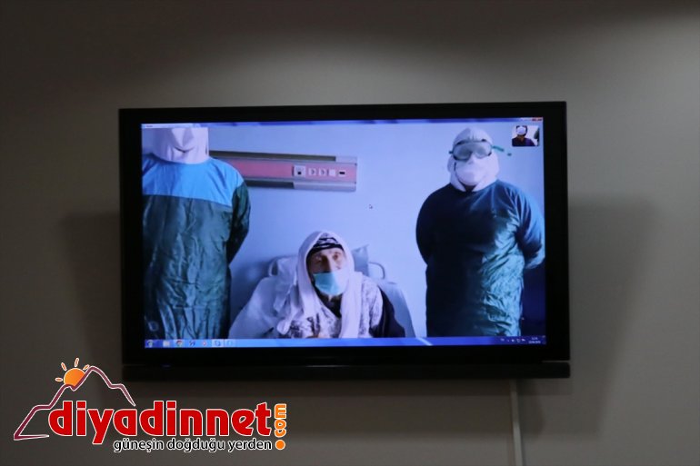 ziyaretçi görüntülü nedeniyle kısıtlaması - yakınlarıyla Hastalar, görüştürülüyor VAN 2