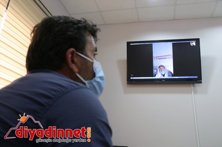 görüştürülüyor yakınlarıyla ziyaretçi VAN Hastalar, görüntülü kısıtlaması nedeniyle - 1