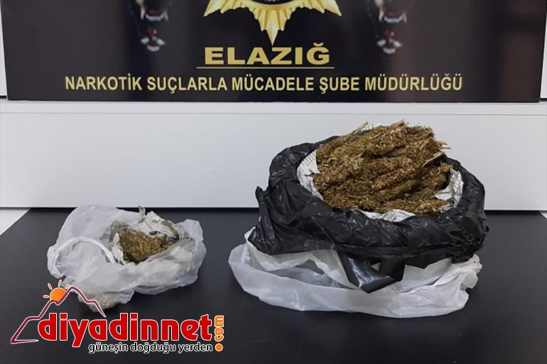 Elazığ'da uyuşturucu operasyonunda 3 kişi gözaltına alındı