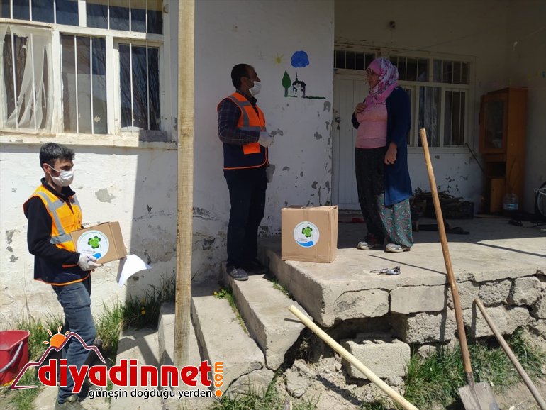 gıda sahibi ailelere Gürpınar