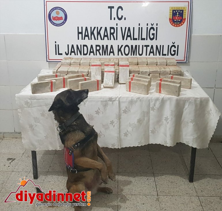 Hakkari'de 114 kilo 900 gram eroin ele geçirildi