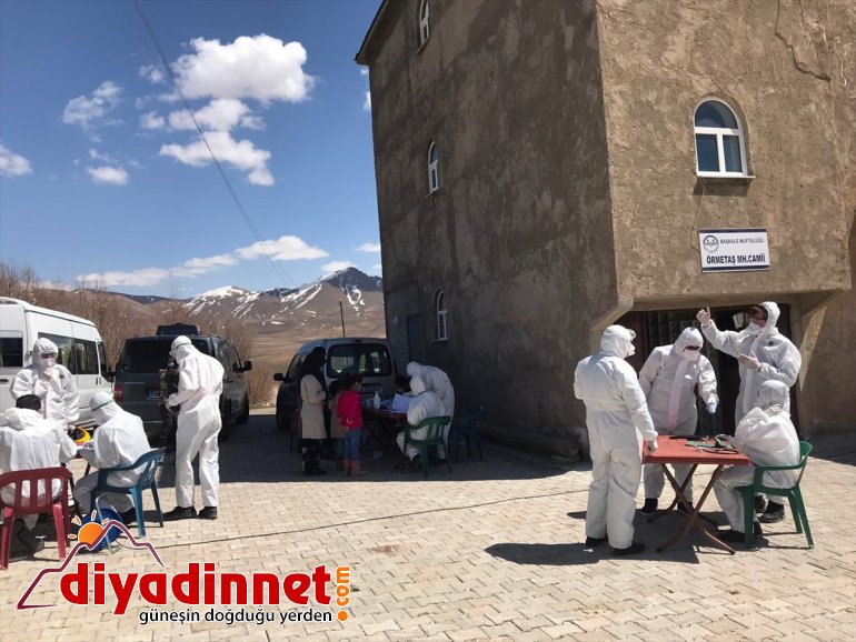 taşıyan yükseldi Kovid-19 Mahallesi