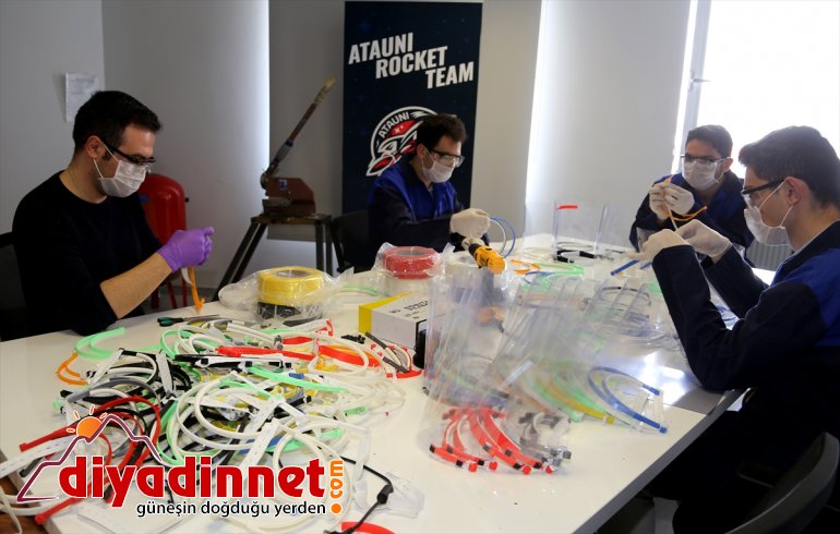 çalışanları  için Atatürk ERZURUM sağlık seferberliği siperlik - Üniversitesinden 6