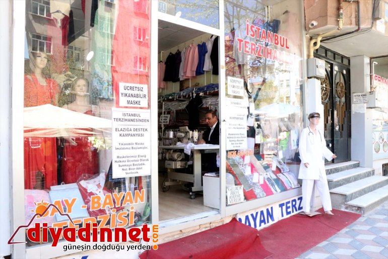 maske - ELAZIĞ Askıda mücadeleye sunuyor destek salgınla ile 15