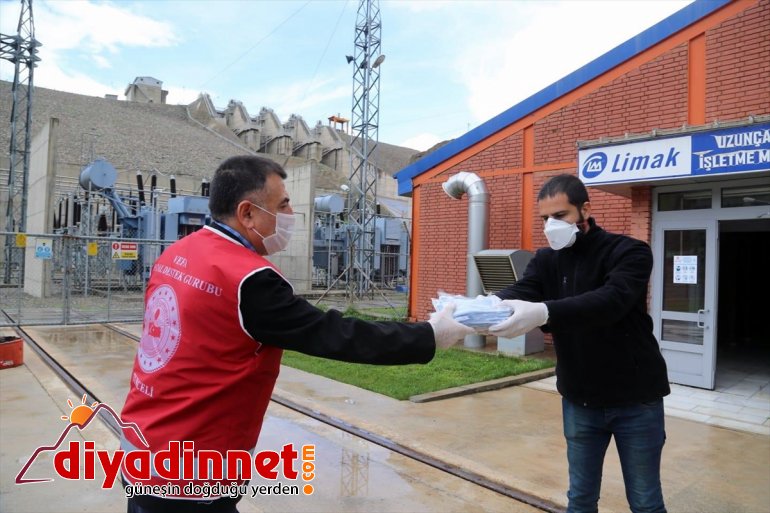 Tunceli'de 10 ve üzeri personel çalıştıran iş yerlerine ücretsiz maske