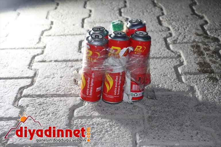 EYP molotofkokteyliyle polise - 5 ve kapatıp tutuklandı Yol saldıran kişi VAN 6