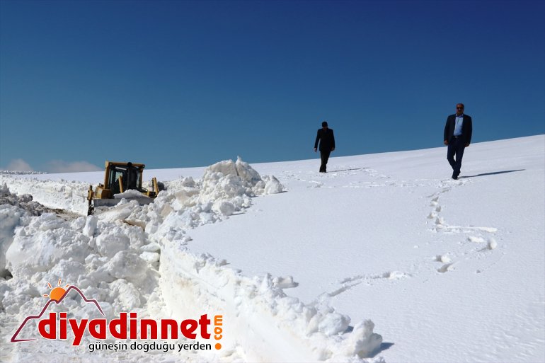 "Kar kaplanları" nisanda da yoğun mesaide