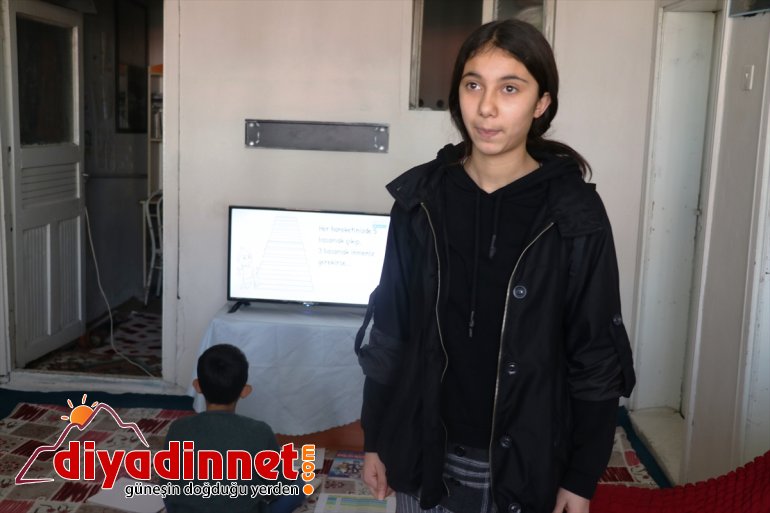 yayınlarını televizyonla evlerinden kardeşler hediye Ağrılı TV artık EBA izleyecek edilen 8