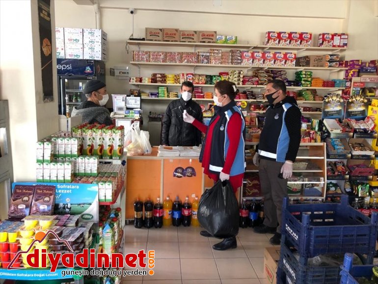 karşı Karakoçan Belediyesi istasyonu el  dezenfektan kurdu koronavirüse 4