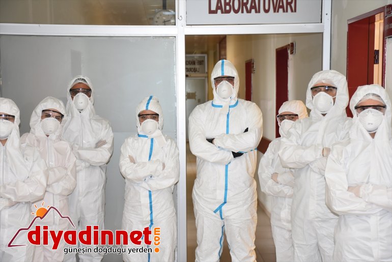 testleri başlandı Kovid-19 tanı Kars