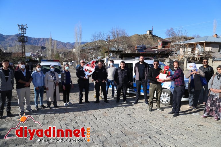 Polise kavga ihbarıyla sürpriz kutlama