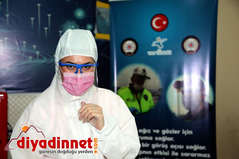 yüz Polisler koruyucu üretiyor ihtiyaçları siperlik VAN kendi için - 5