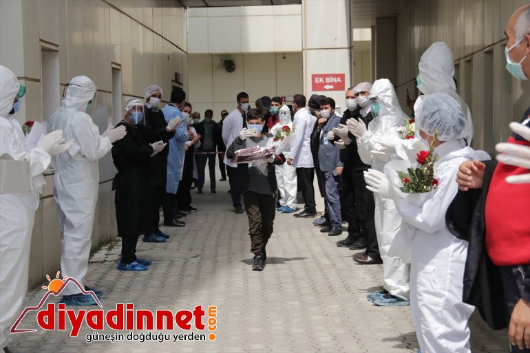 alkışlarla kişi oldu - taburcu gören Erciş