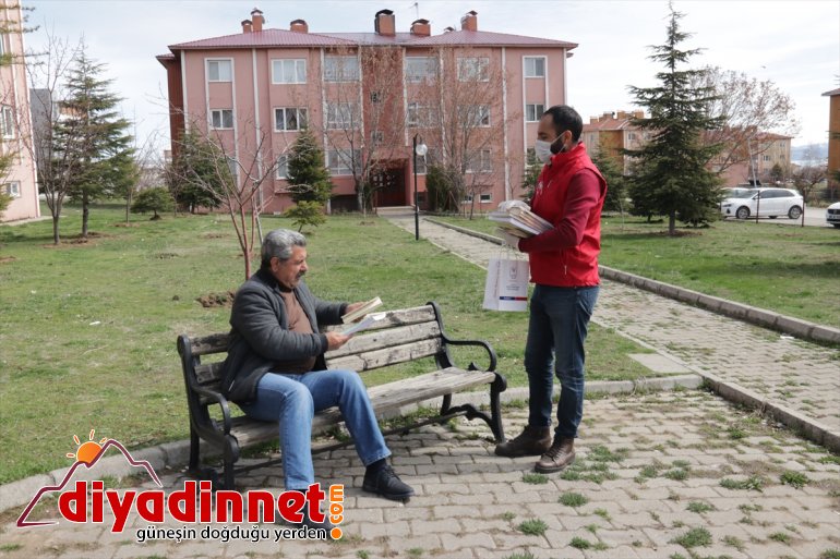 çıkmaları - VAN dağıttı sokağa kısıtlananlara Gönüllü kitap gençler, 7