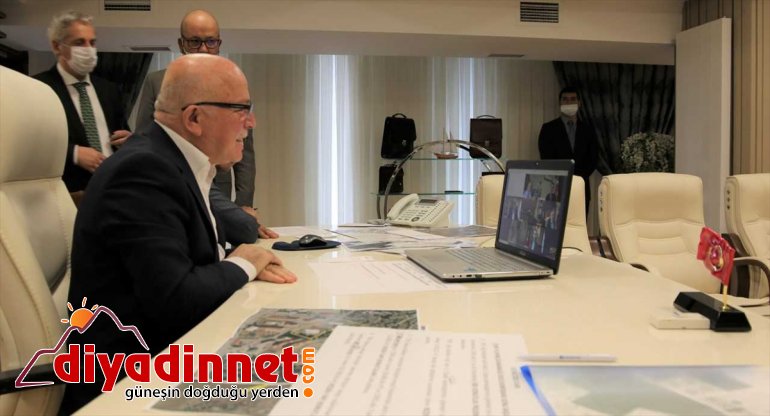 Başkan video Bakan dönüşümü ile Sekmen, konferansla görüştü Kurum kentsel 2