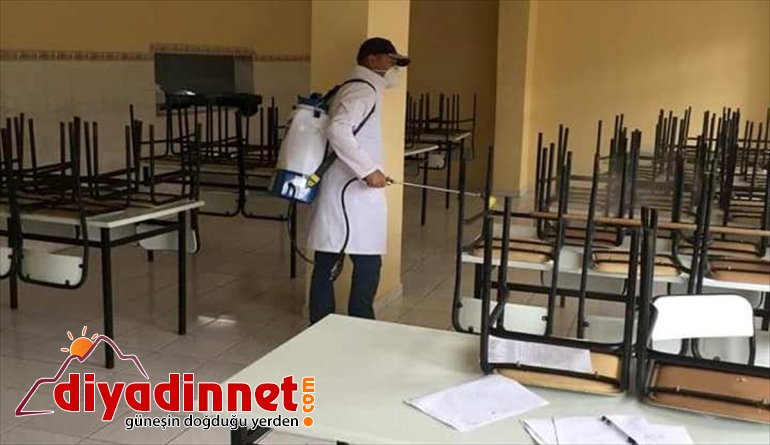 Keban'da koranavirüs tedbirleri