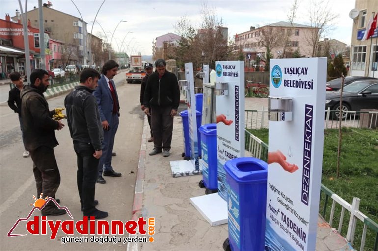 Ağrı'da koronavirüs tedbirleri devam ediyor