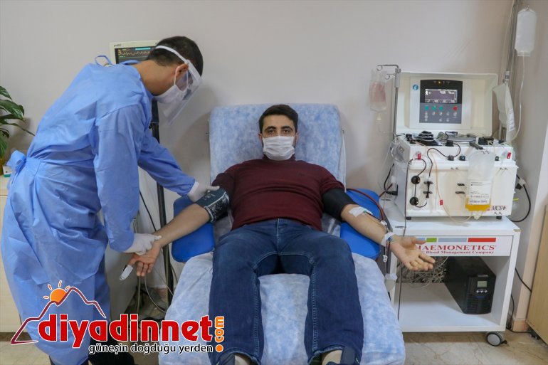 immün Koronavirüsü plazma yenen bağışçısı 3 oldu kişi 3