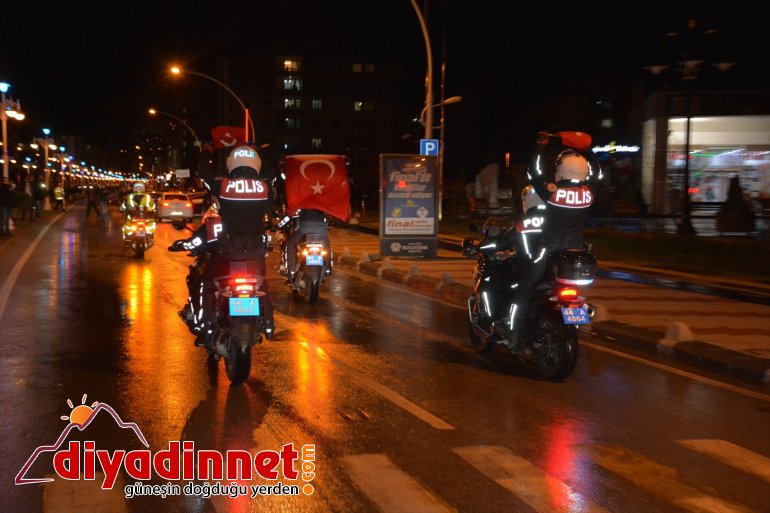 polis turu oluşturup ekipleri şehir attı Malatya