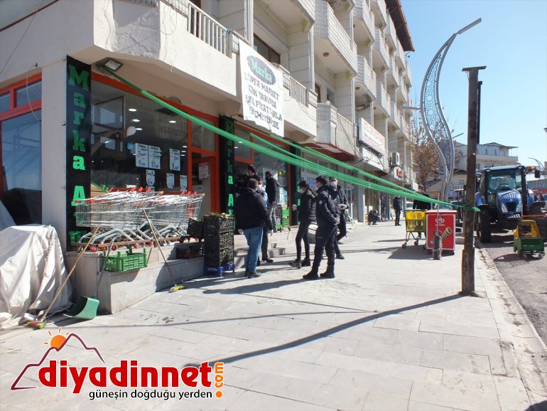 Malazgirt'te koronavirüs tedbirleri