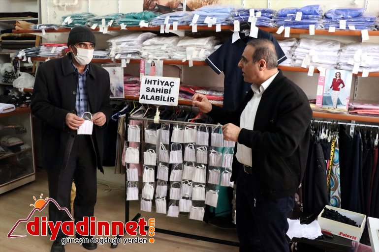 destek maske - Askıda ELAZIĞ ile mücadeleye sunuyor salgınla 13